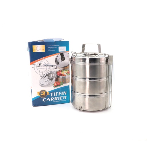 Tiffin Carrier La Cuisine , Superior Quality Material, Strong And Durability, Easy To Clean, Elegant Design