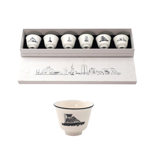 Ceramic  Coffee Cups Cawa Cups 6pcs