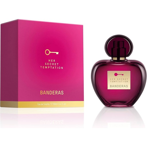 Banderas Her Secret Temptaion 80 ml Eau De toilette