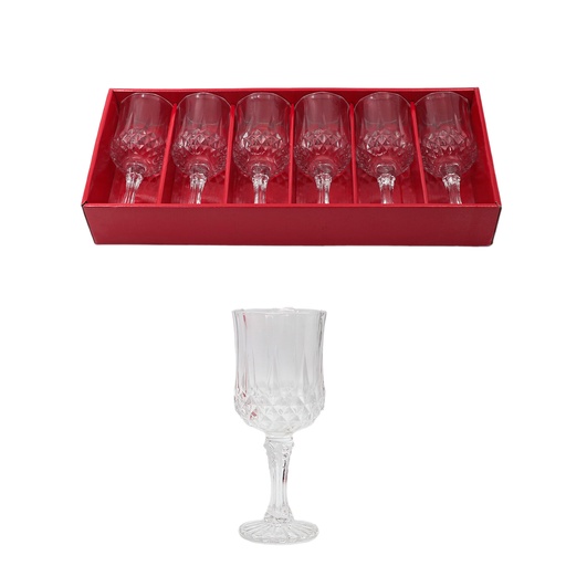 [10542] High Quality Glass 6 Pcs For Juice 