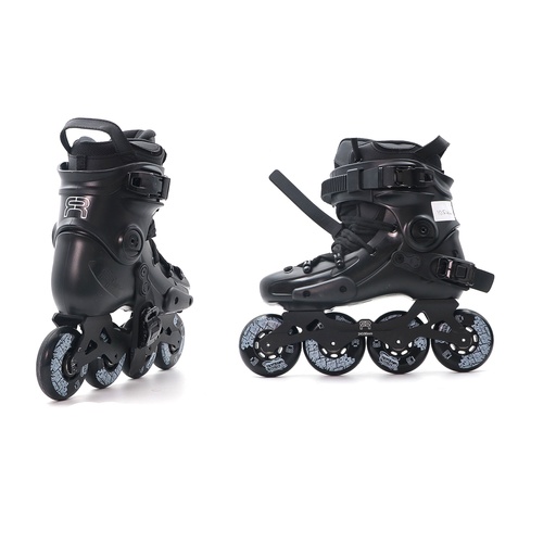 FR Skates FR1 80 Inline Skates Intuition Black Inline Skate Professional + Accessories  Size: 37