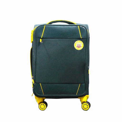 Luggage Green Cabinet Size Wagon R Wheel Soft Trolley