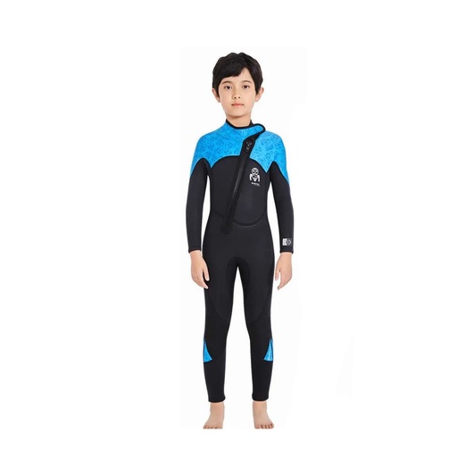 Kids Neoprene Wetsuit: THick Children Swimsuit For Diving, Surfing, Jellyfish protection, Upf 50+
