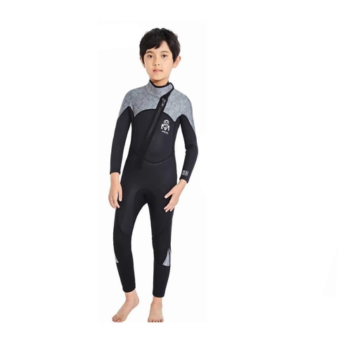 Kids Neoprene Wetsuit: THick Children Swimsuit For Diving, Surfing, Jellyfish protection, Upf 50+