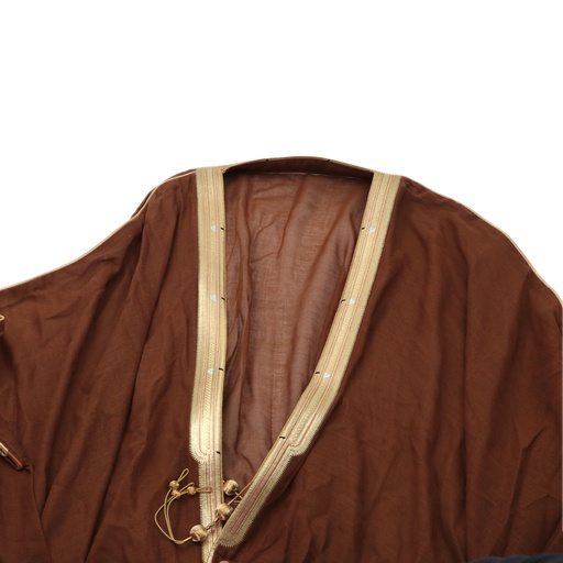 Mens Sleeve Arabian Brown Arab Bisht