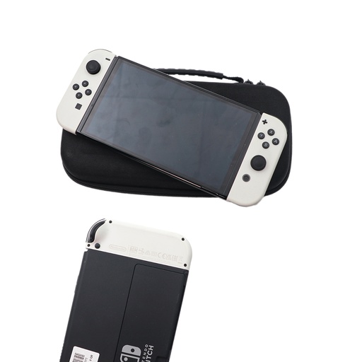 Nintendo Switch Oled + Pouch + One Game  ** Not Including The Charger **