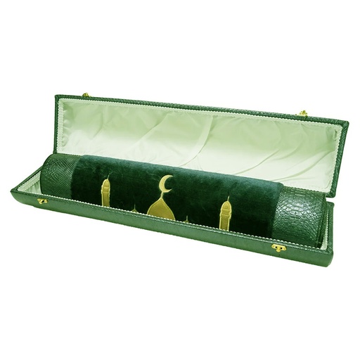 Basmala Cylinder Keepsake Gift Box With Prayer Mat