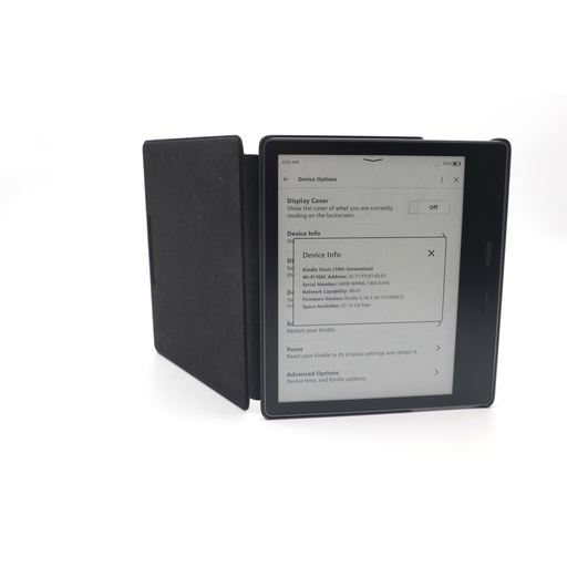 Amazon Kindle Oasis S8in40 E-reader 32 gb + Cover Good Condition