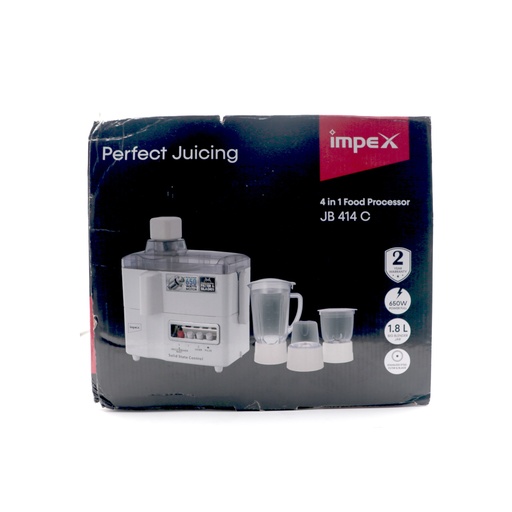 IMPEX 4-in-1 Food Processor | JB 414 C