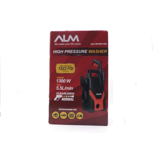 ALM 1300 Watts Pressure Washer ALM-HP1300 Pro