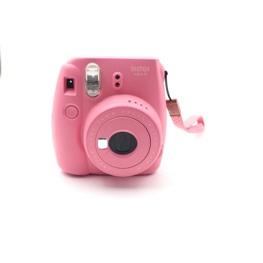 Fujifilm Instax Mini 9 - Flamingo Pink - No Extra Tape