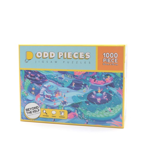 Odd Pieces Jigsaw Puzzles 1000 pcs ** Pieces Not Counted **