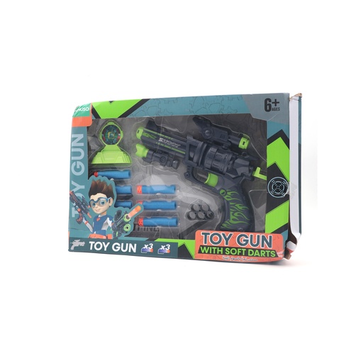 Toy Gun With Soft Darts