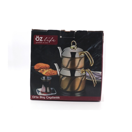 Ozlife Hüma Titanium Medium Teapot Set - 137