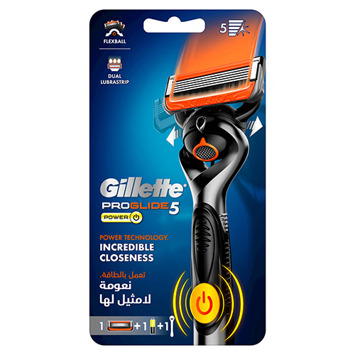 Gillette ProGlide 5 Power Flexiball with Dual Lubrastrip