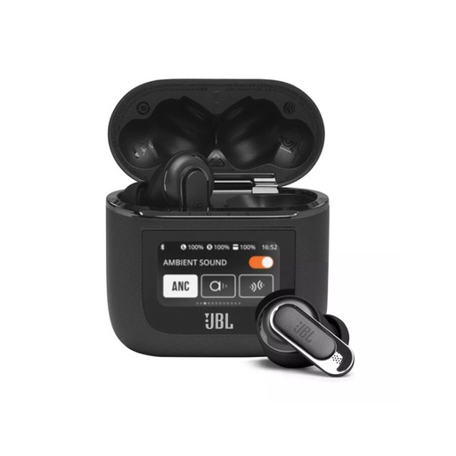 JBL Tour Pro 2 True Wireless Earbuds- 50 Hours Playtime - ANC Black