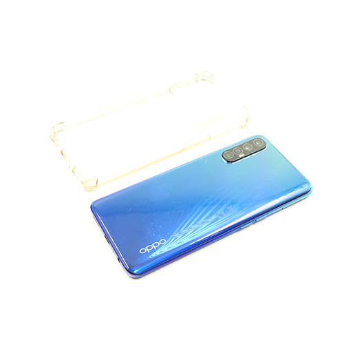 Oppo Reno 3 Pro 8GB 256GB - Auroral Blue + Transparent Protection Case