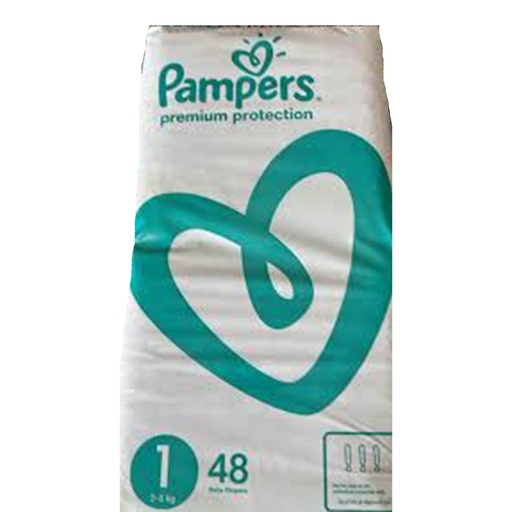 Pampers Premium Protetion Diapers Size 1   2 - 5 kg 48 Pcs