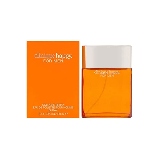 Clinique Happy For Men Cologne Spray Eau De Toilette  Pour Homme Spray 3.4 Fl.Oz / 100 ml