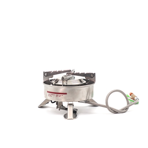 HXBER BRS-10 Outdoor Small Portable Camping Picnic Split-Type Stainless Steel Butane Gas