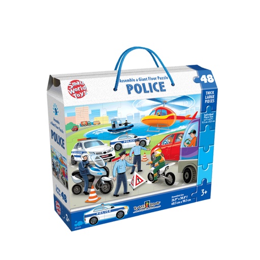48 Piece Police Floor Puzzle