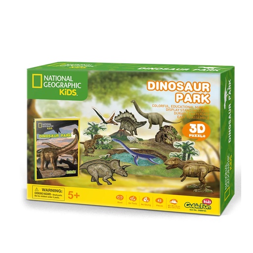 National Geographic Kids 3D Puzzle Dinosaur Park
