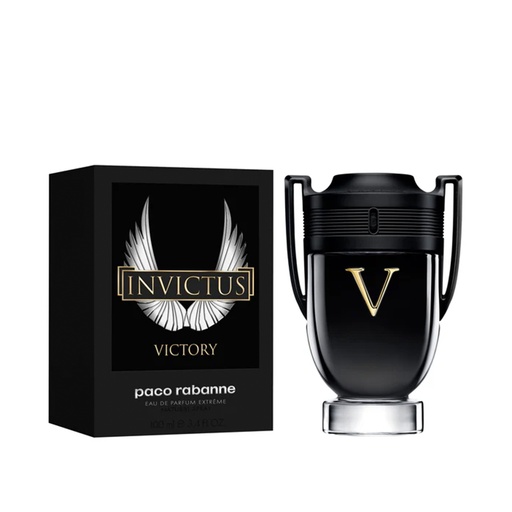 Paco Rabanne Invictus Victory EDP Spray For Men Fresh Lemon Incense Vanilla 100ml