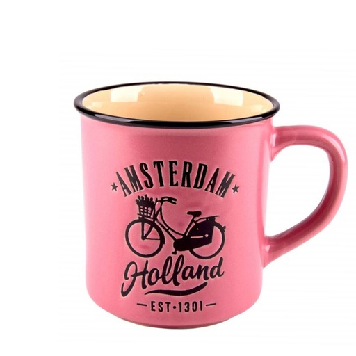 Camp Mug Amsterdam pink