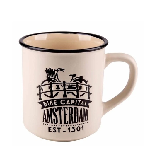 Camp Mug Amsterdam White