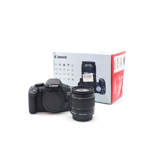 Canon EOS 550D DSLR Camera (inc 18-55 kit Lens) + Box, Charger, Battery & Accessories