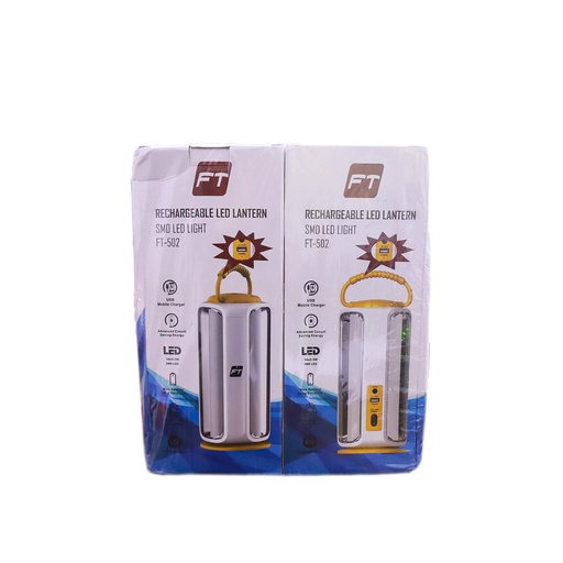 FT Rechargeable Lantern SMD LED Light FT502 - 2pcs
