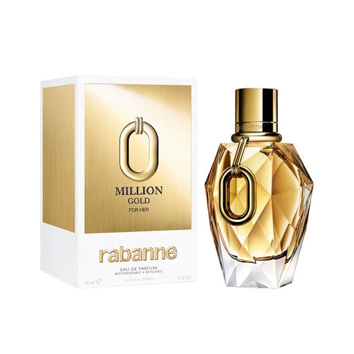 Million Gold For Her Rabanne Eau De Parfum 90 ml