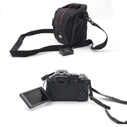 Panasonic Lumix DMC-FZ522 12.1 MP Digital Camera With CMos Sensor  and 24x Optical Zoom