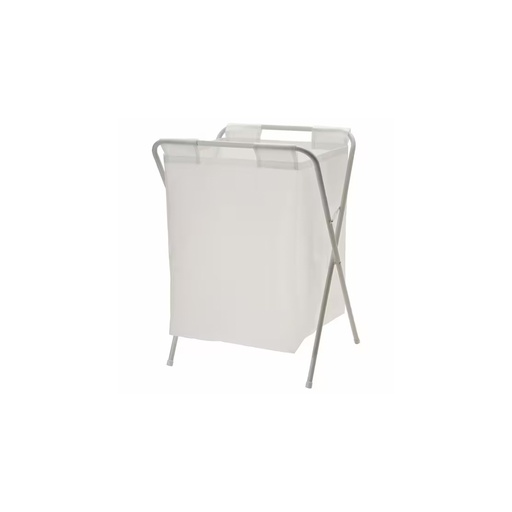 JALL Laundry bag with stand, white, 50 l