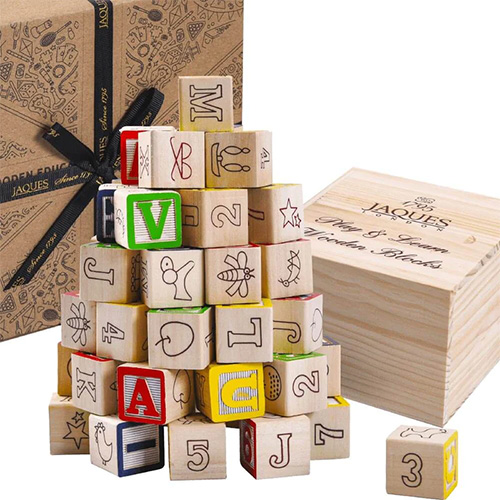 Wooden Educational Building Blocks  90210