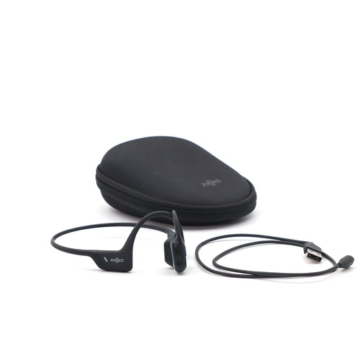 Shokz OpenRun Bone Conduction Sports Headphones S803BK- Black