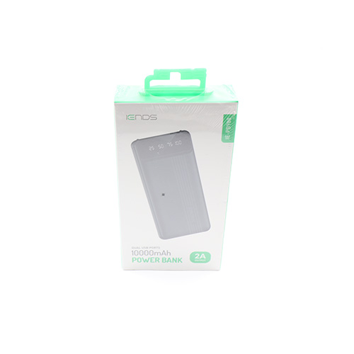 IENDS 10000mAh Dual USb Ports Power Bank 2A Output