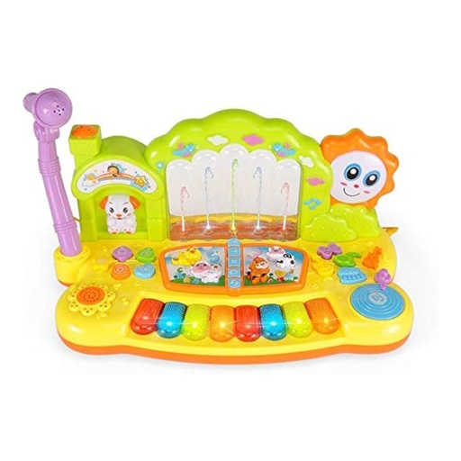 DJ Fountain Flashing Musical Piano