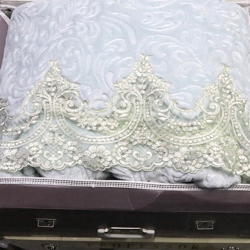 Marry Home Mihrimah Diamond Lace Beaded** In the sewing Area some time the tissu falls