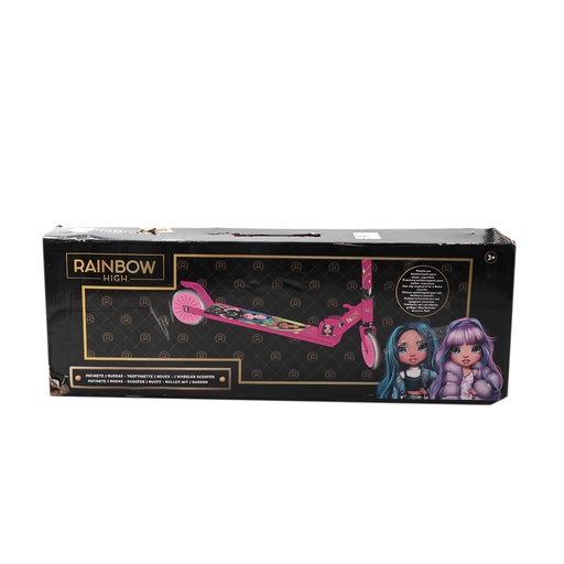 Rainbow High Folding Inline Scooter 58 cm x 30 cm x 80 cm
