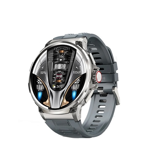 Smart Watch V69 Men Bluetooth Call 1.85'' Large Screen Heart Rate, Health Monitor