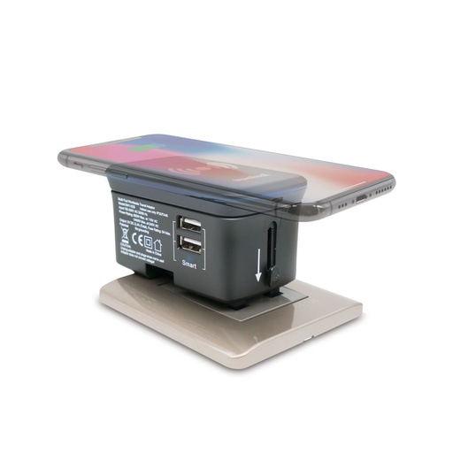 Travel Multi-Functional Travel Adaptor with Wireless Charging