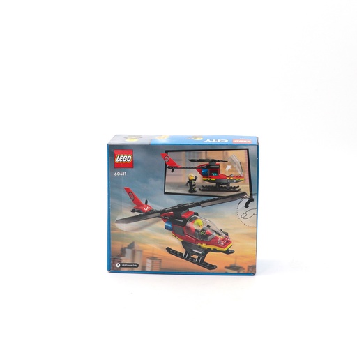 Lego City Fire Rescue Helicopter Toy
