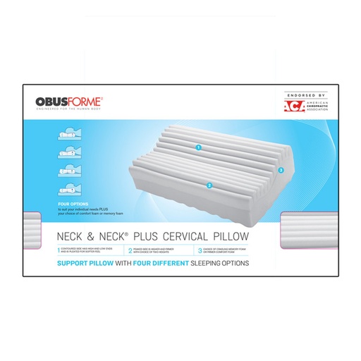ObusForme Neck & Neck Plus Cevical Pillow