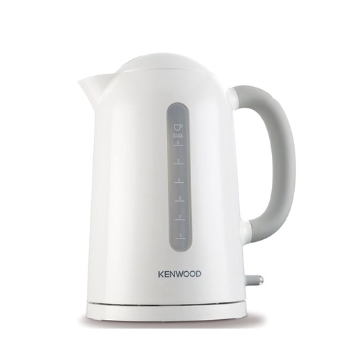 Kenwood 1.6 Litre Kettle, 3000 Watts with Auto Shut-Off & Removable Mesh Filter White, Jkp210