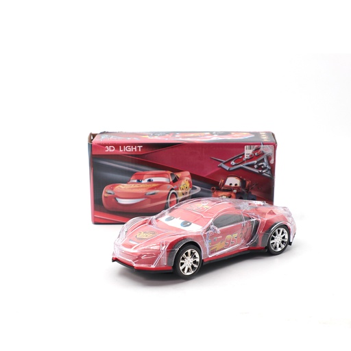 Cars 3D Light Mccqueen Car