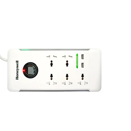 Honeywell Platinum Series 5 Socket + 2 USB Surge Protector