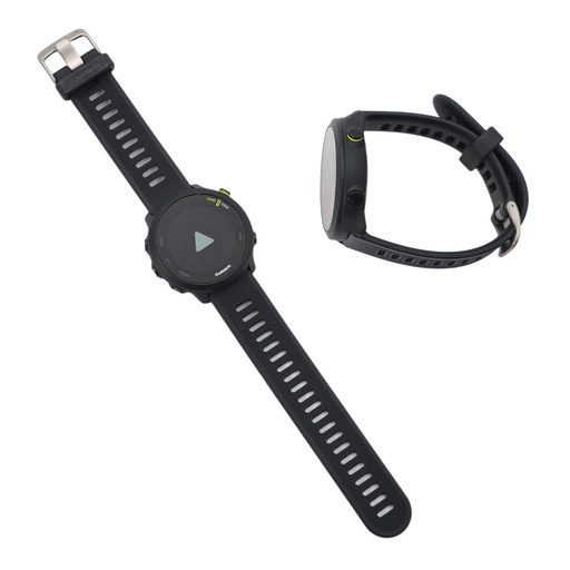 Garmin ForeRunner 55 GPS Running Smartwatch , Black ** No Charger **