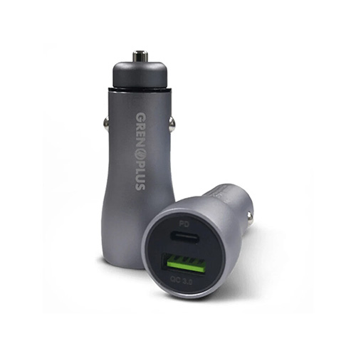 GrenOplus CarMate Type C+ USB Auick Charge 3.0 Car Charger 45 watt