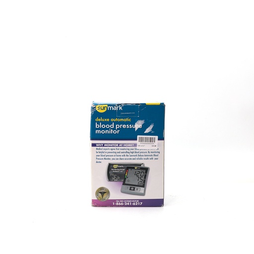 Sunmark Deluxe Automatic Blood Pressure Monitor